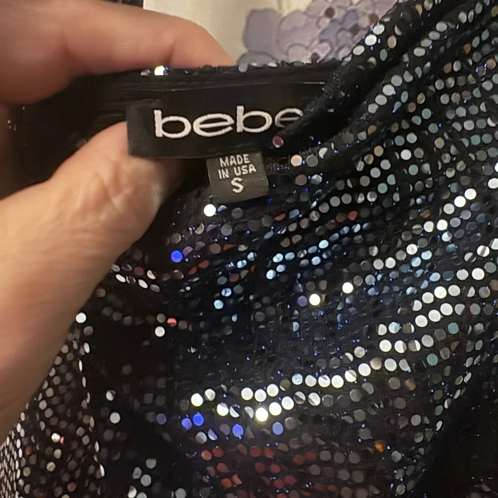 Bebe Sparkling Sequin Dress - Picture 4 of 4